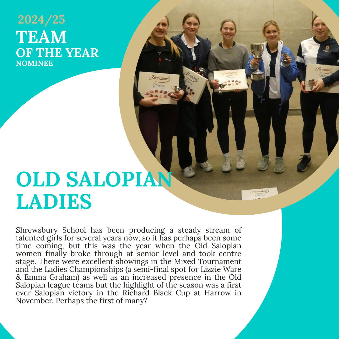 old salopians ladies