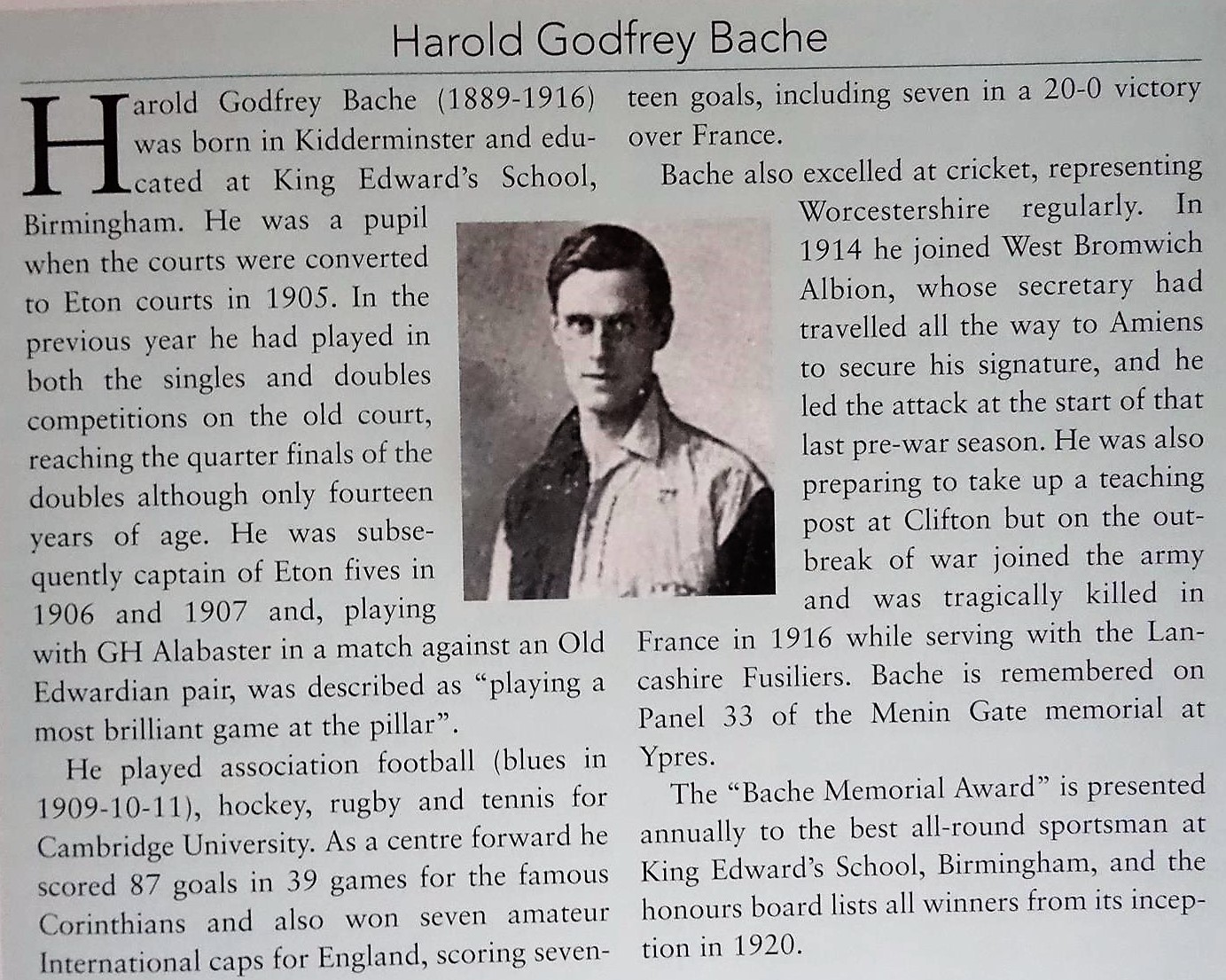 harold bache